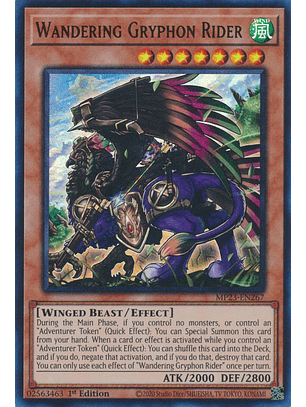 Wandering Gryphon Rider - MP23-EN267 - Ultra Rare