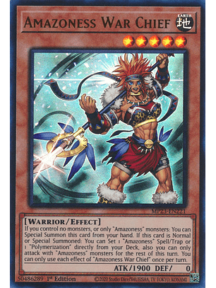 Amazoness War Chief - MP23-EN221 - Ultra Rare