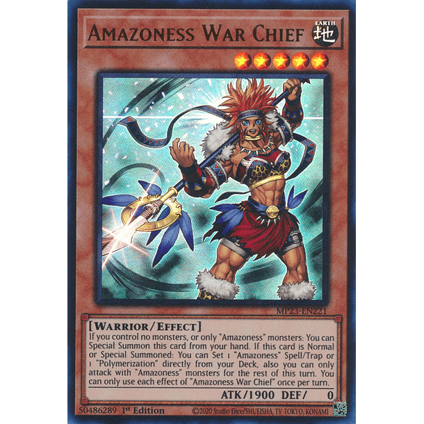 Amazoness War Chief - MP23-EN221 - Ultra Rare