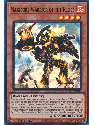 Magicore Warrior of the Relics - MP23-EN266 - Ultra Rare