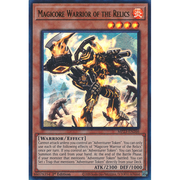 Magicore Warrior of the Relics - MP23-EN266 - Ultra Rare