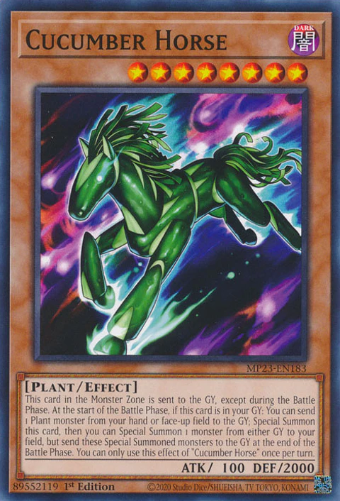 Cucumber Horse - MP23-EN183 - Common 