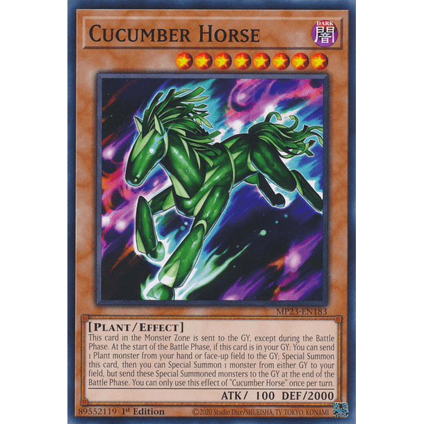 Cucumber Horse - MP23-EN183 - Common 