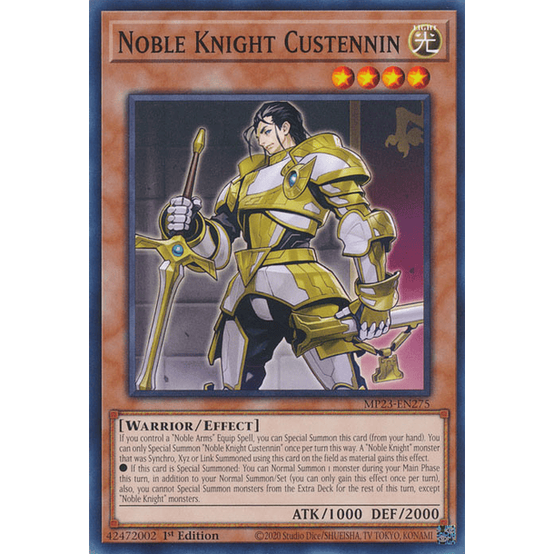 Noble Knight Custennin - MP23-EN275 - Common 