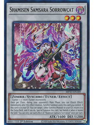 Shamisen Samsara Sorrowcat - MP23-EN189 - Ultra Rare
