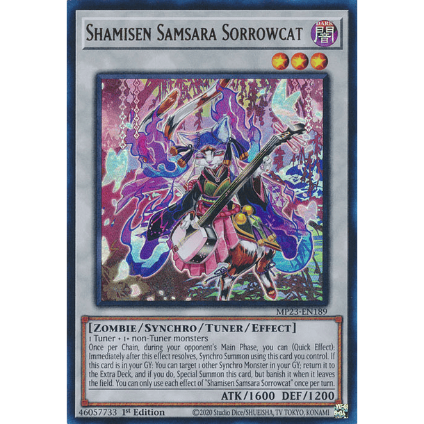 Shamisen Samsara Sorrowcat - MP23-EN189 - Ultra Rare