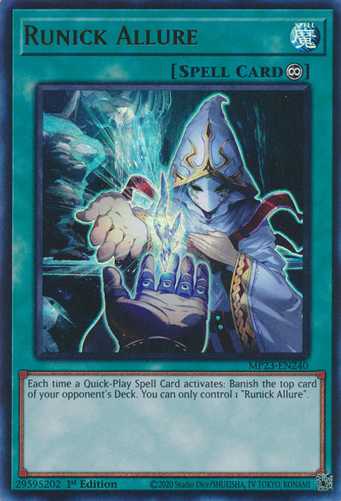 Runick Allure - MP23-EN240 - Ultra Rare