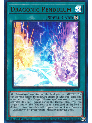 Dragonic Pendulum - MP23-EN205 - Ultra Rare