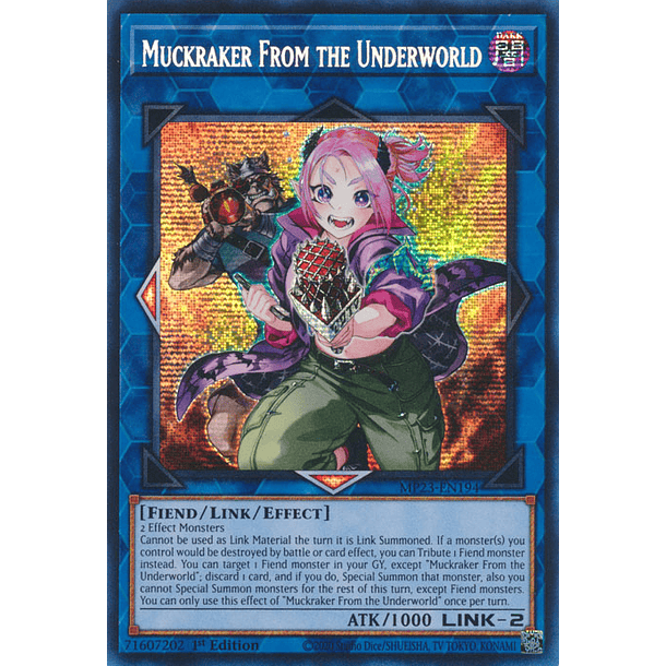 Muckraker From the Underworld - MP23-EN194 - Prismatic Secret Rare