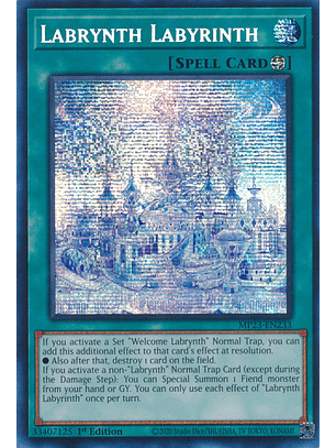 Labrynth Labyrinth - MP23-EN233 - Prismatic Secret Rare