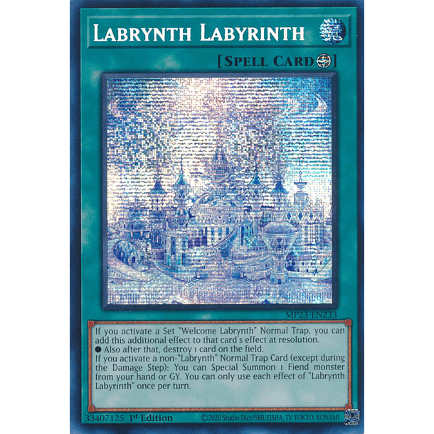 Labrynth Labyrinth - MP23-EN233 - Prismatic Secret Rare