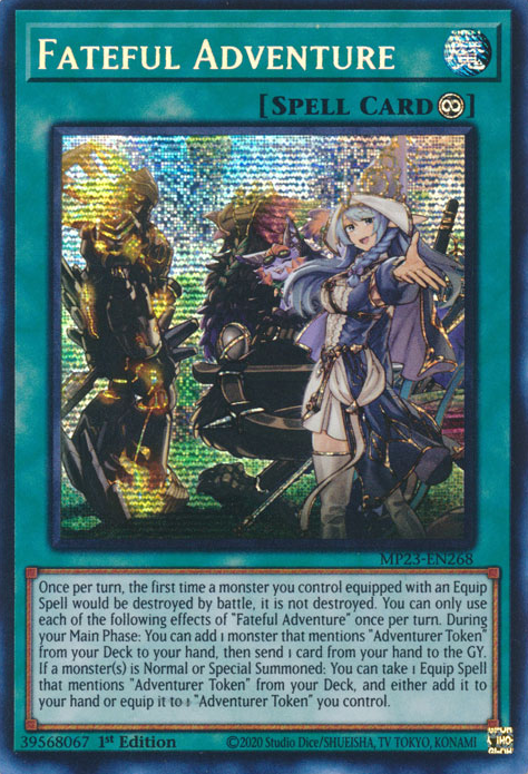 Fateful Adventure - MP23-EN268 - Prismatic Secret Rare 1