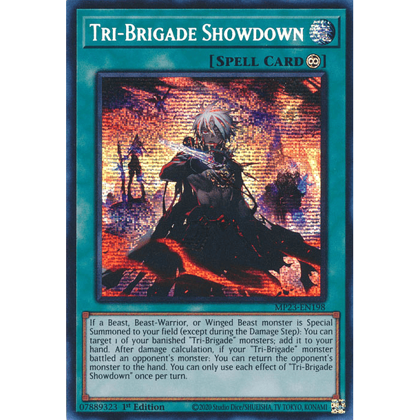 Tri-Brigade Showdown - MP23-EN198 - Prismatic Secret Rare