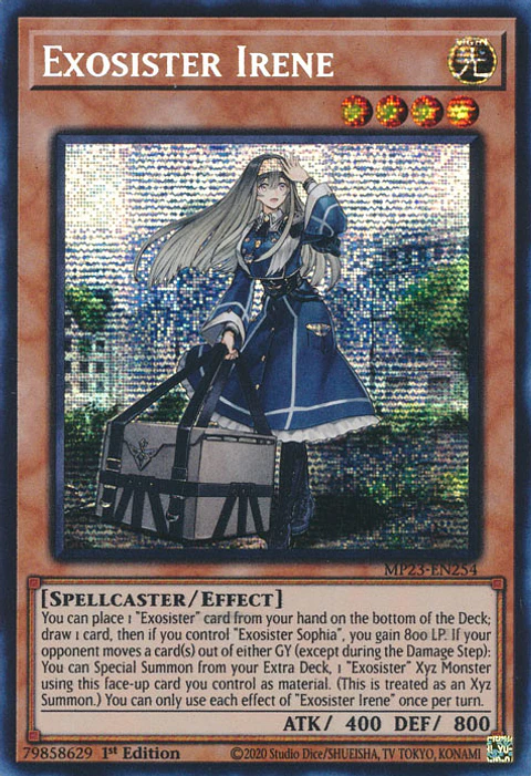 Exosister Irene - MP23-EN254 - Prismatic Secret Rare
