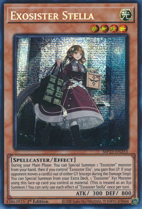 Exosister Stella - MP23-EN253 - Prismatic Secret Rare 1