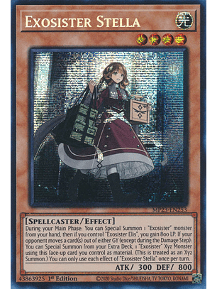 Exosister Stella - MP23-EN253 - Prismatic Secret Rare