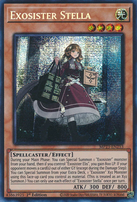 Exosister Stella - MP23-EN253 - Prismatic Secret Rare