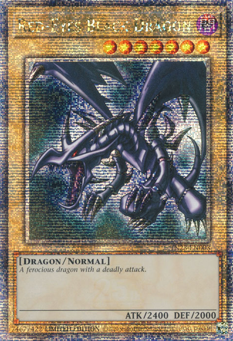 Red-Eyes Black Dragon - TN23-EN003 - Quarter Century Secret Rare 1