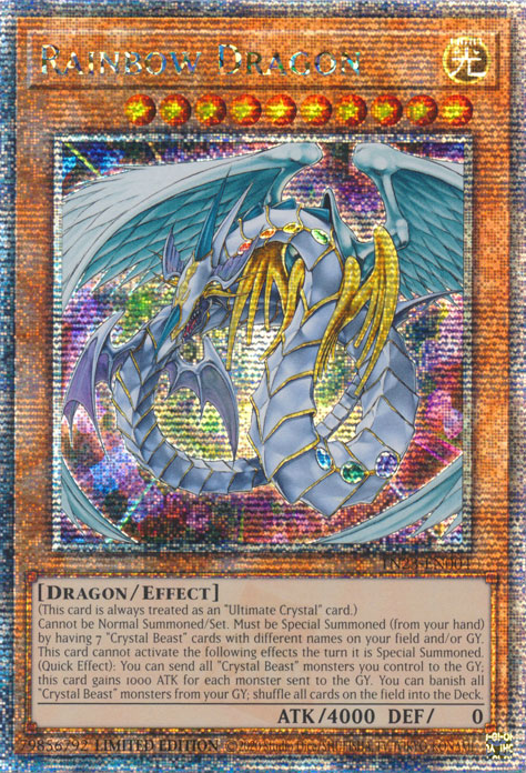 Rainbow Dragon - TN23-EN004 - Quarter Century Secret Rare 1