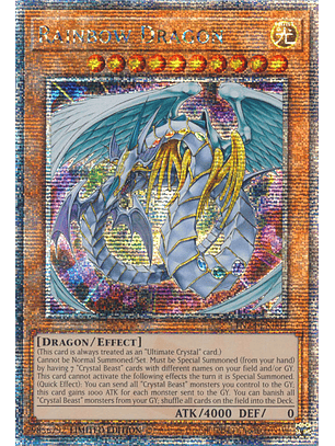Rainbow Dragon - TN23-EN004 - Quarter Century Secret Rare