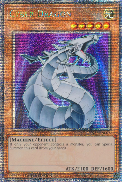 Cyber Dragon - TN23-EN005 - Quarter Century Secret Rare 1
