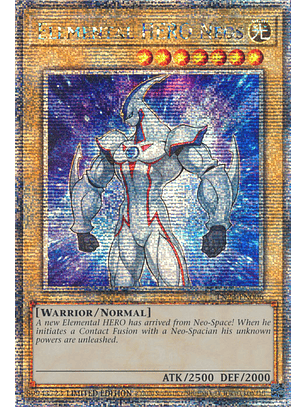 Elemental HERO Neos - TN23-EN006 - Quarter Century Secret Rare