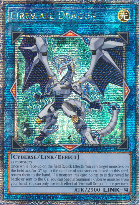 Firewall Dragon - TN23-EN008 - Quarter Century Secret Rare 1