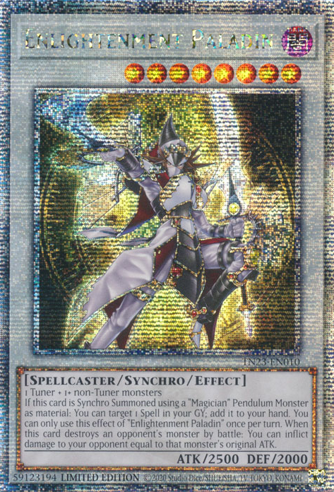 Enlightenment Paladin - TN23-EN010 - Quarter Century Secret Rare 1