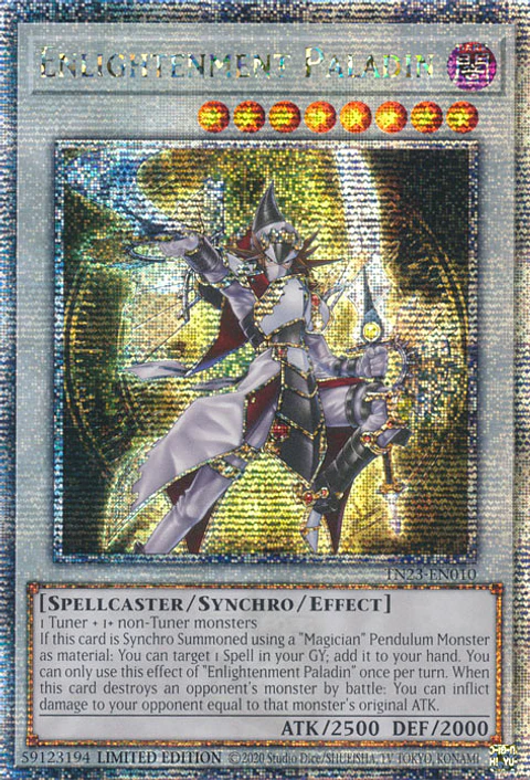 Enlightenment Paladin - TN23-EN010 - Quarter Century Secret Rare