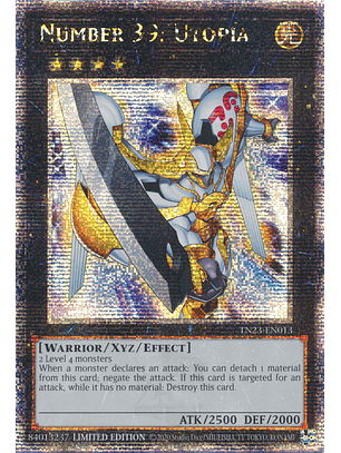Number 39: Utopia - TN23-EN013 - Quarter Century Secret Rare