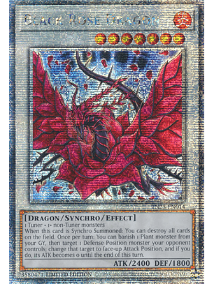 Black Rose Dragon - TN23-EN014 - Quarter Century Secret Rare