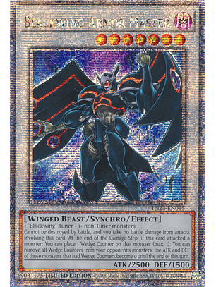 Blackwing Armor Master - TN23-EN015 - Quarter Century Secret Rare