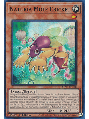 Naturia Mole Cricket - MP23-EN170 - Super Rare