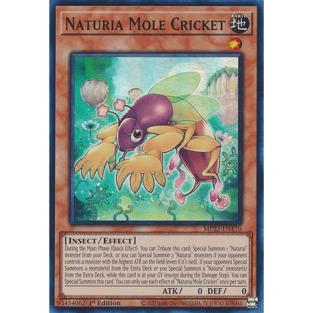 Naturia Mole Cricket - MP23-EN170 - Super Rare