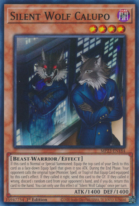 Silent Wolf Calupo - MP23-EN184 - Super Rare 1