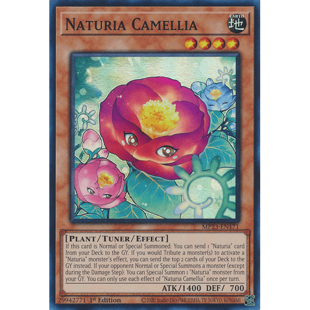 Naturia Camellia - MP23-EN171 - Super Rare