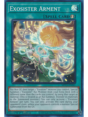 Exosister Arment - MP23-EN261 - Super Rare