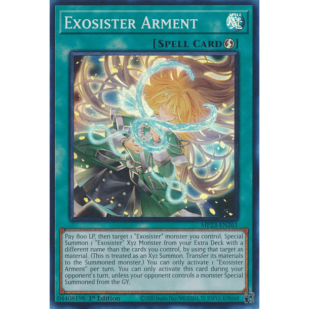 Exosister Arment - MP23-EN261 - Super Rare