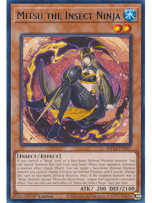 Mitsu the Insect Ninja - MP23-EN167 - Rare