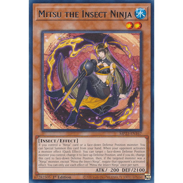 Mitsu the Insect Ninja - MP23-EN167 - Rare