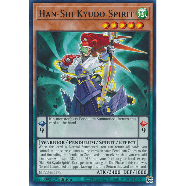 Han-Shi Kyudo Spirit - MP23-EN179 - Rare