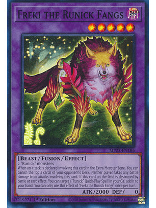 Freki the Runick Fangs - MP23-EN186 - Super Rare