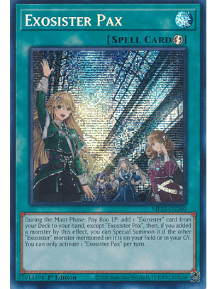 Exosister Pax - MP23-EN260 - Prismatic Secret Rare