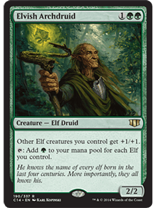 Elvish Archdruid - C14 - R 