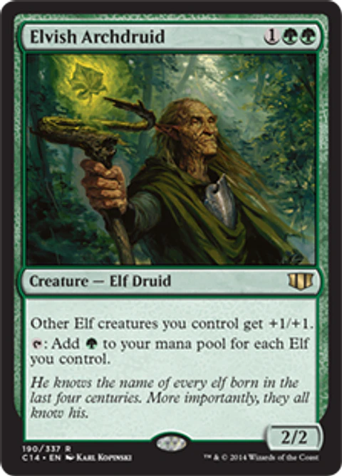 Elvish Archdruid - C14 - R 
