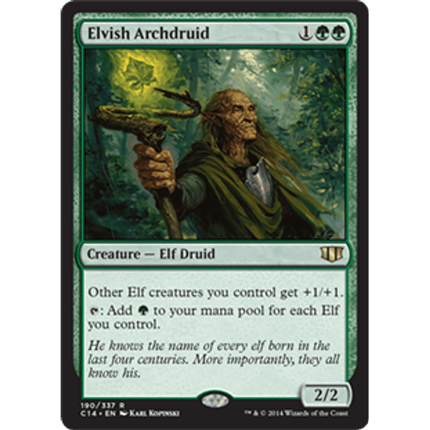 Elvish Archdruid - C14 - R 