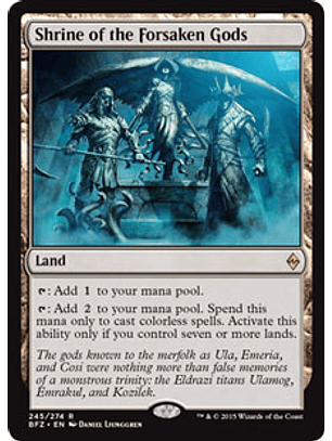 Shrine of the Forsaken Gods - BFZ - R 