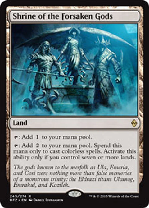 Shrine of the Forsaken Gods - BFZ - R 