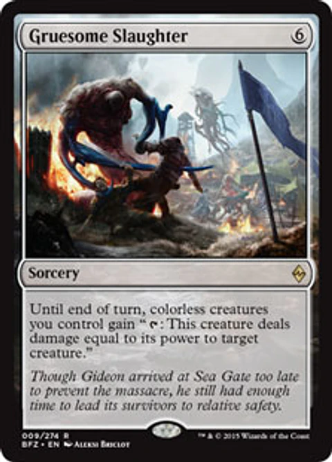 Gruesome Slaughter - BFZ - R