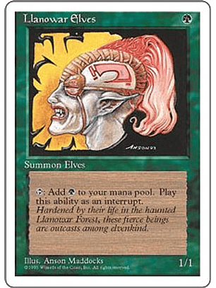 Llanowar Elves - 4TH - C